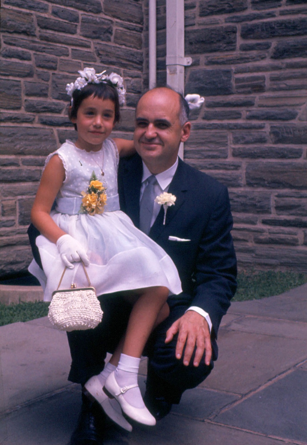 Dr. Hilleman with child
