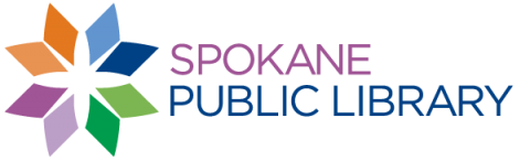 Spokane public library  logo