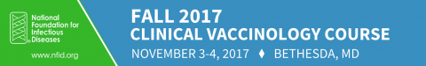 NFID vaccinology course logo