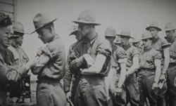 soldiers receiving vaccines 